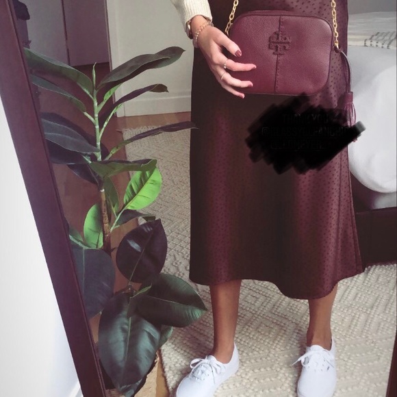 Abercrombie & Fitch Dresses & Skirts - Abercrombie Midi Satin Skirt